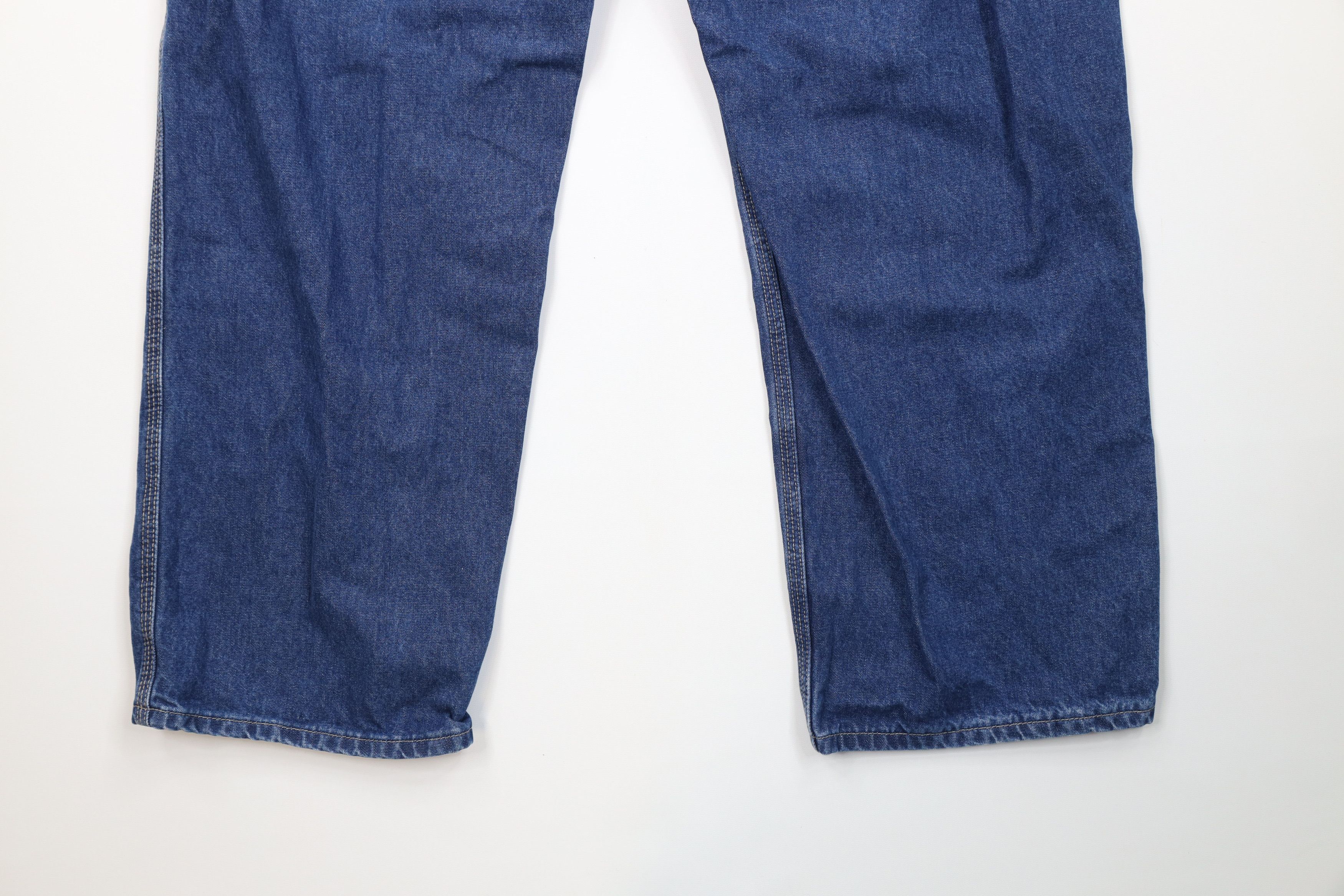 Carhartt Vintage Y2K Carhartt FR Resistant Wide Leg Dungaree Jeans Size 38" / US 16 / IT 52 - 13 Thumbnail