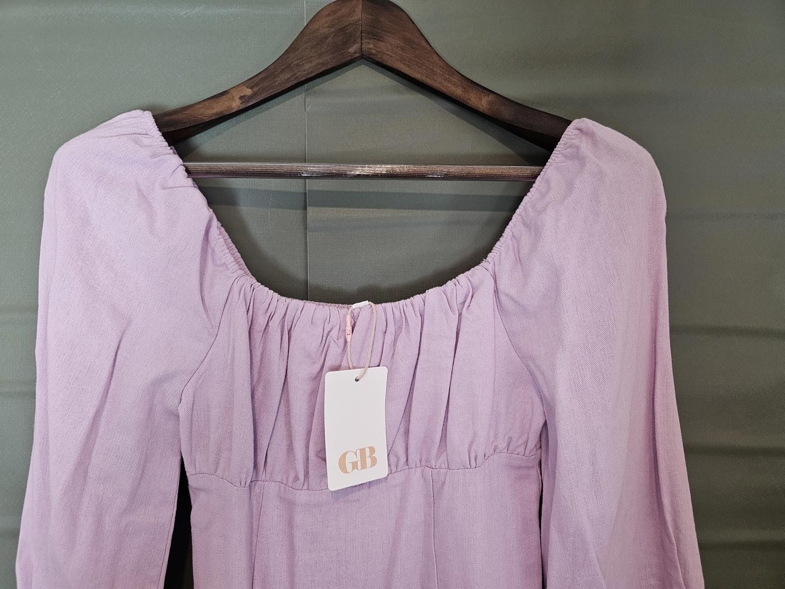 GB NWT GB Dress Purple Womens Size S Long Sleeve Size S / US 4 / IT 40 - 4 Thumbnail