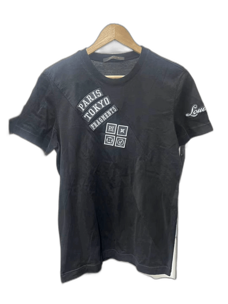 Louis Vuitton Black Short Sleeve Louis Vuitton T -2505 Size US S / EU 44-46 / 1 - 1 Thumbnail