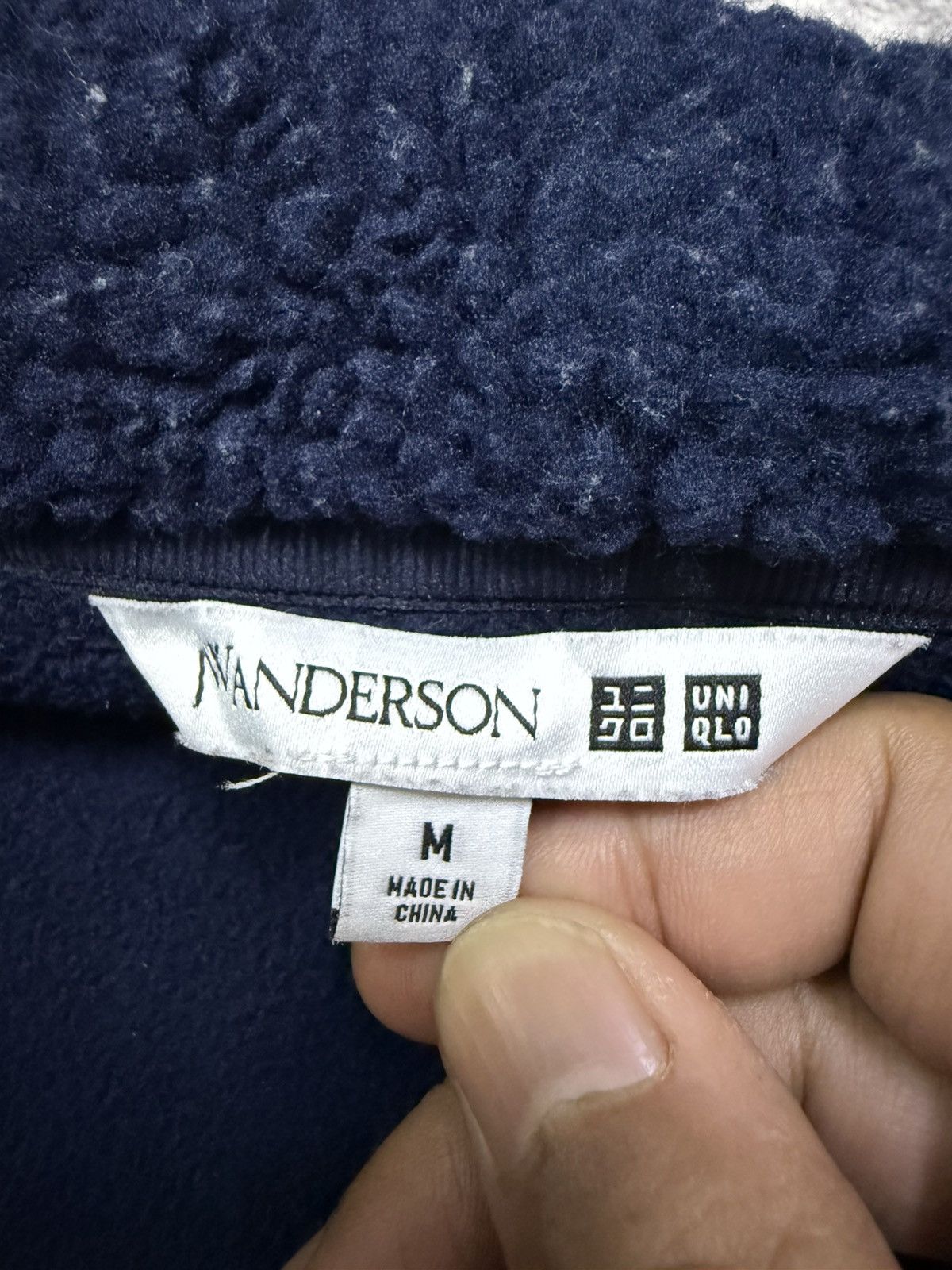 JW Anderson × Uniqlo Jw anderson uniqlo shearling sherpa fleece zip up sweater Size US S / EU 44-46 / 1 - 9 Thumbnail