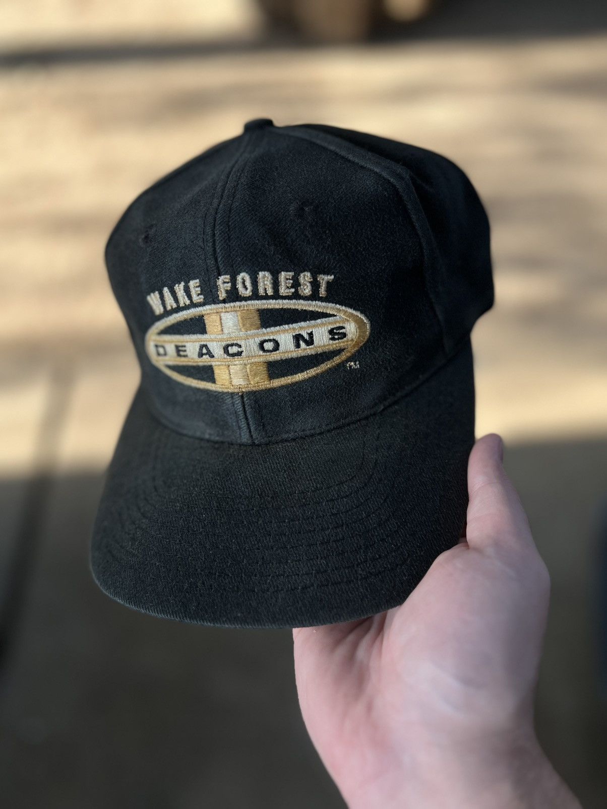 Sports Specialties × Vintage Vintage Wool Wake Forest NCAA SnapBack Hat Size ONE SIZE - 1 Thumbnail