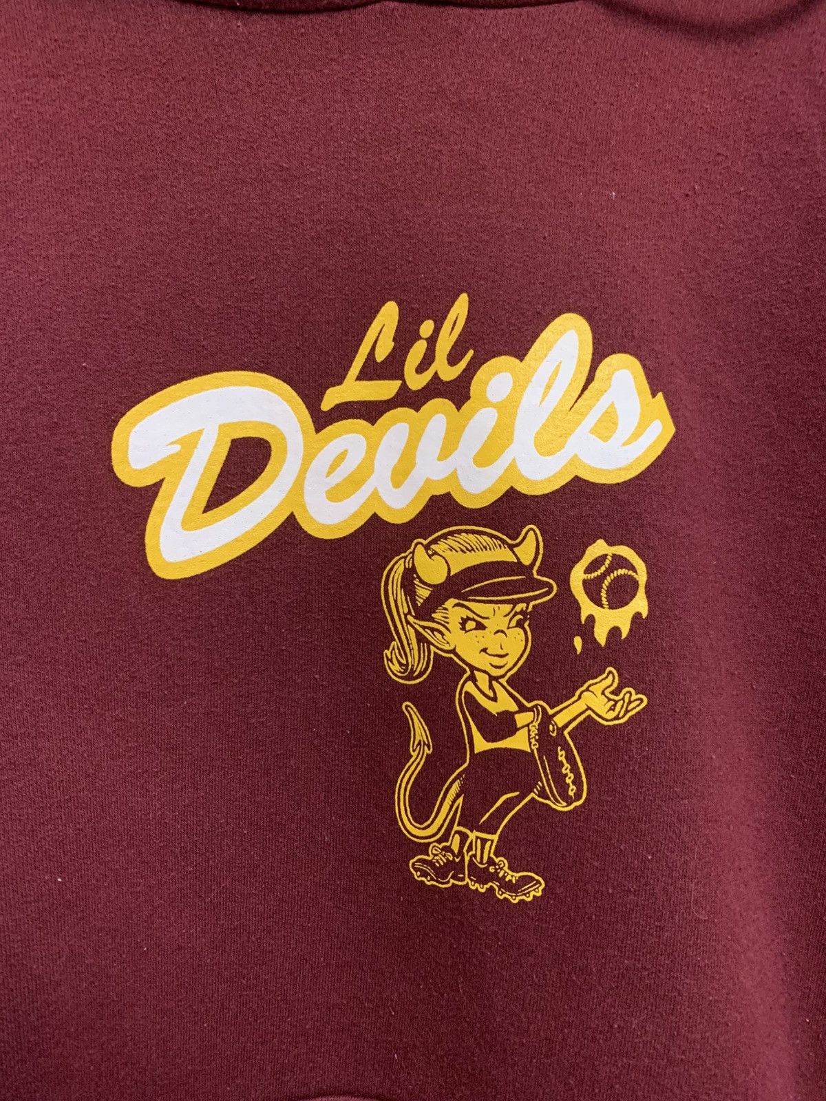 Japanese Brand × Vintage Lil Devils pullover hoodie Size US S / EU 44-46 / 1 - 2 Thumbnail