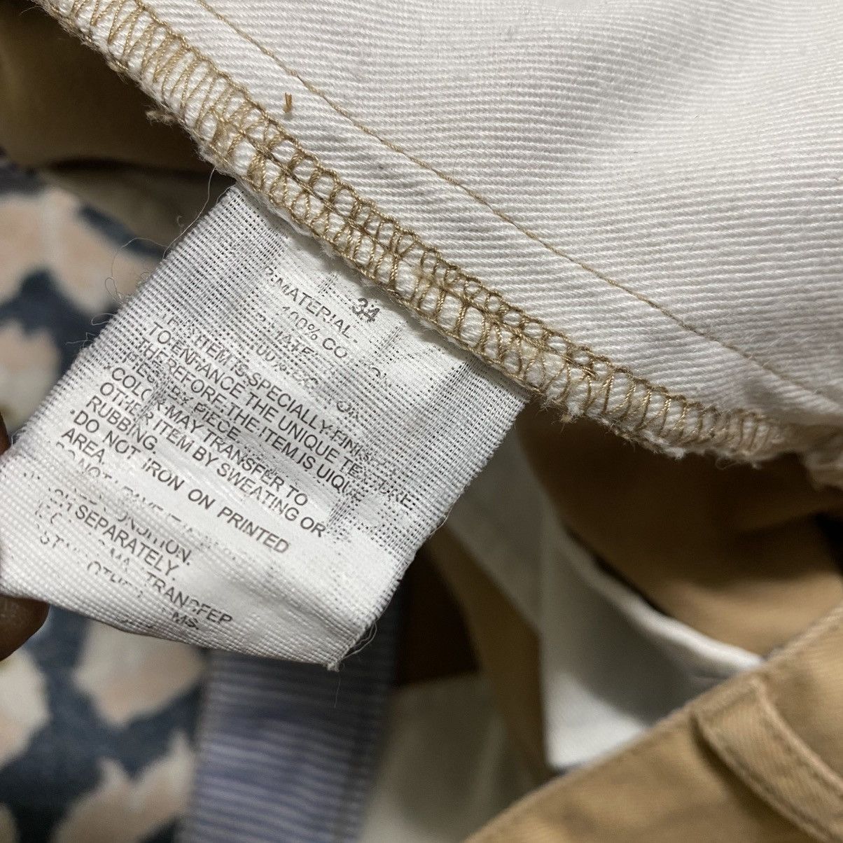 Stussy Stussy Chinos Spellout Pants Faded Size US 34 / EU 50 - 22 Thumbnail