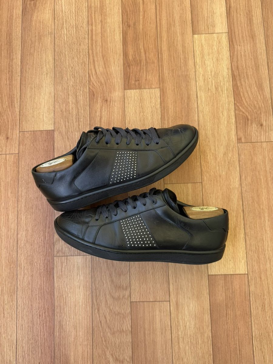 Saint Laurent Paris Saint Laurent SL/01 Studded Sneakers Size US 7.5 / EU 40-41 - 7 Thumbnail