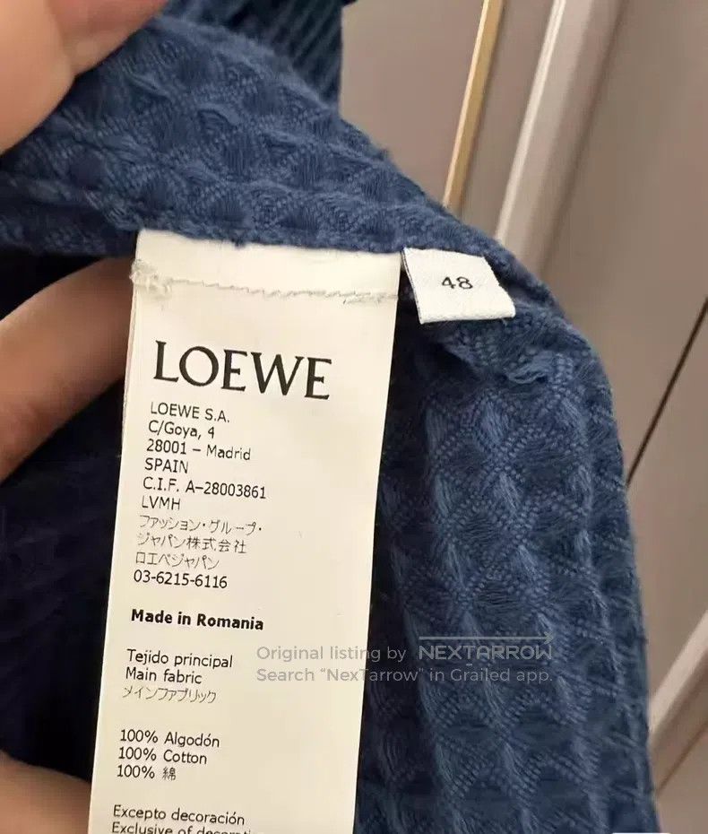 Loewe Loewe Fringe Knit Cardigan, Off-Shoulder and Versatile Size US M / EU 48-50 / 2 - 5 Thumbnail