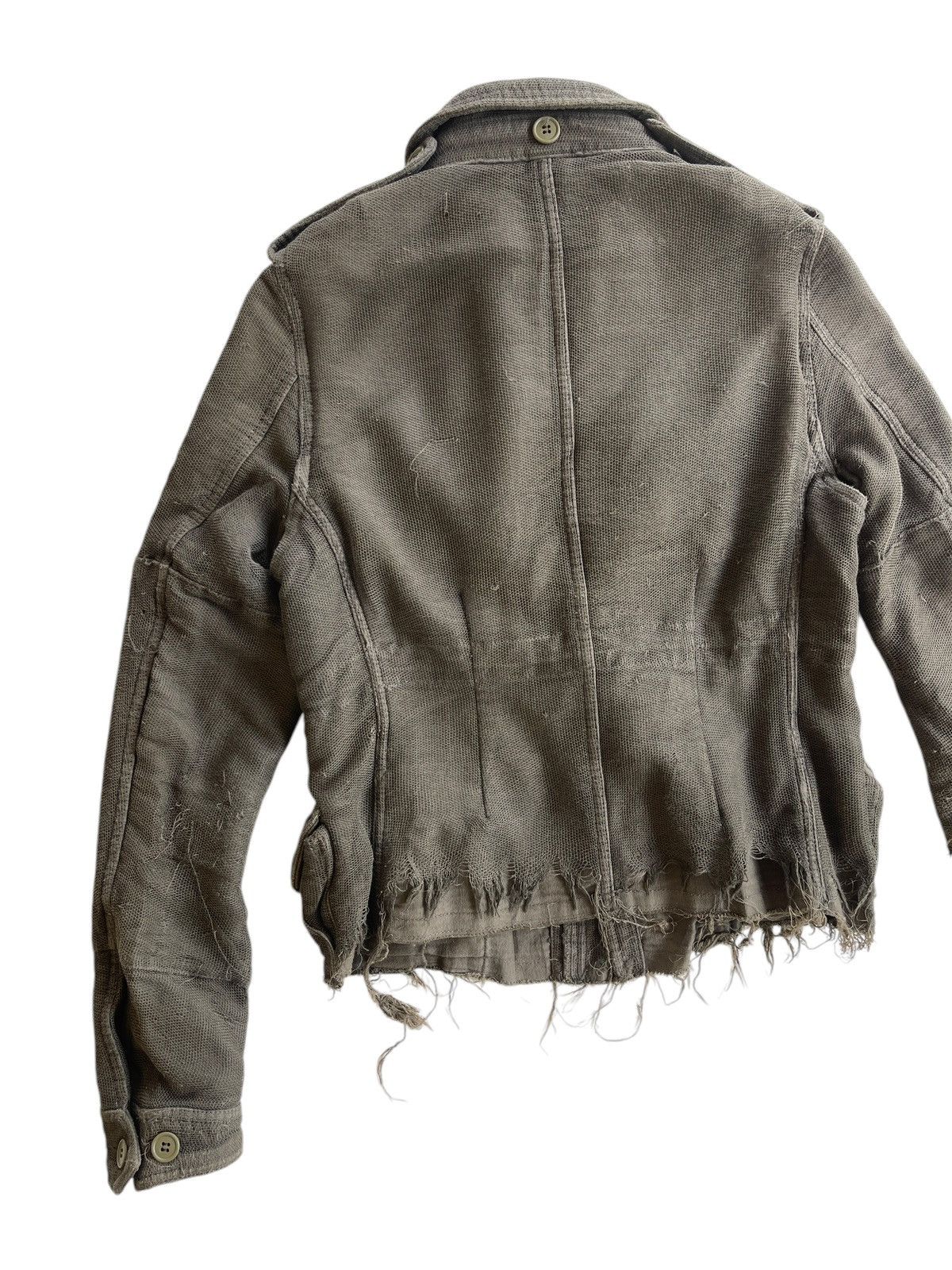 Maison MIHARA YASUHIRO AW05 Miharayasuhiro distressed Pattern cargo jacket Size M / US 6-8 / IT 42-44 - 8 Thumbnail