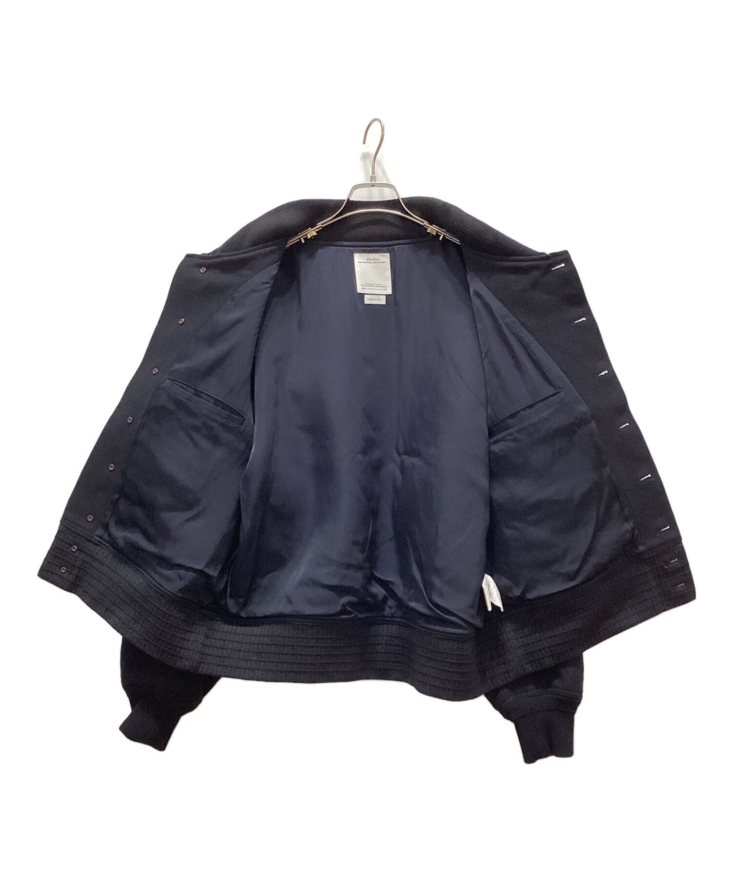 Visvim VISVIM DAYTON Button Up Jacket Navy Wool/ Linen 4 Size US XL / EU 56 / 4 - 3 Thumbnail