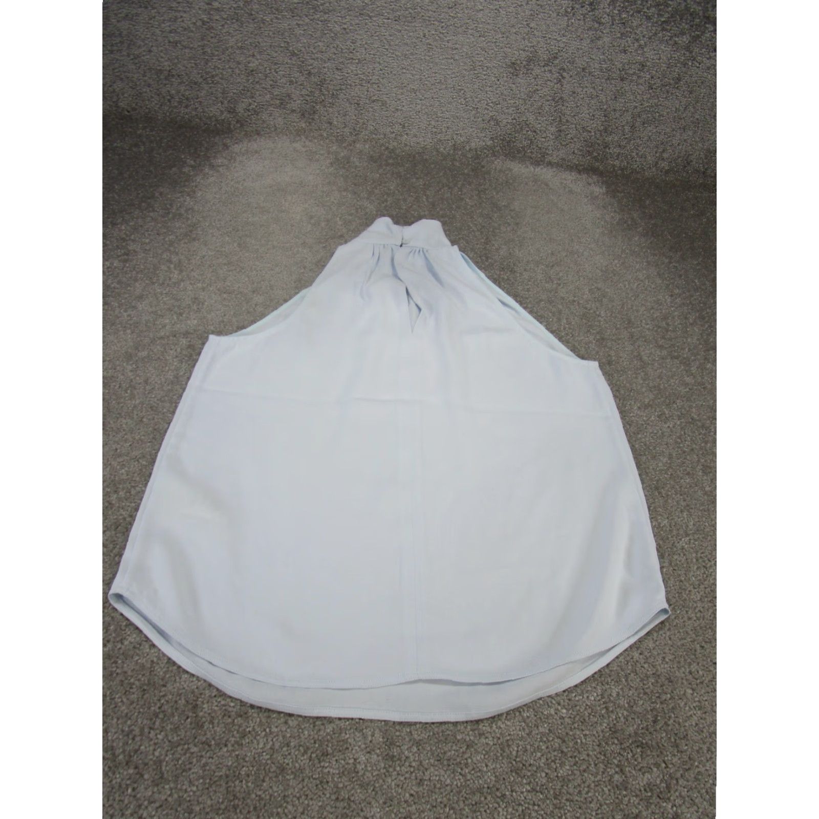 Vintage BABATON Shirt Womens XS Blue Sleeveless Camisole Blouse Size XS / US 0-2 / IT 36-38 - 3 Thumbnail