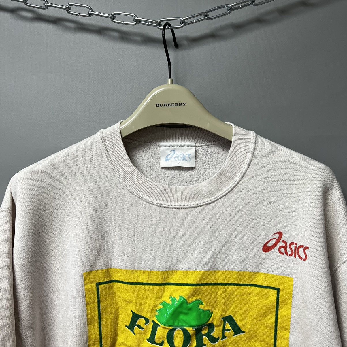 Asics 1997 Rare ASICS London Marathon “Flora” sweatshirt Size US M / EU 48-50 / 2 - 2 Thumbnail