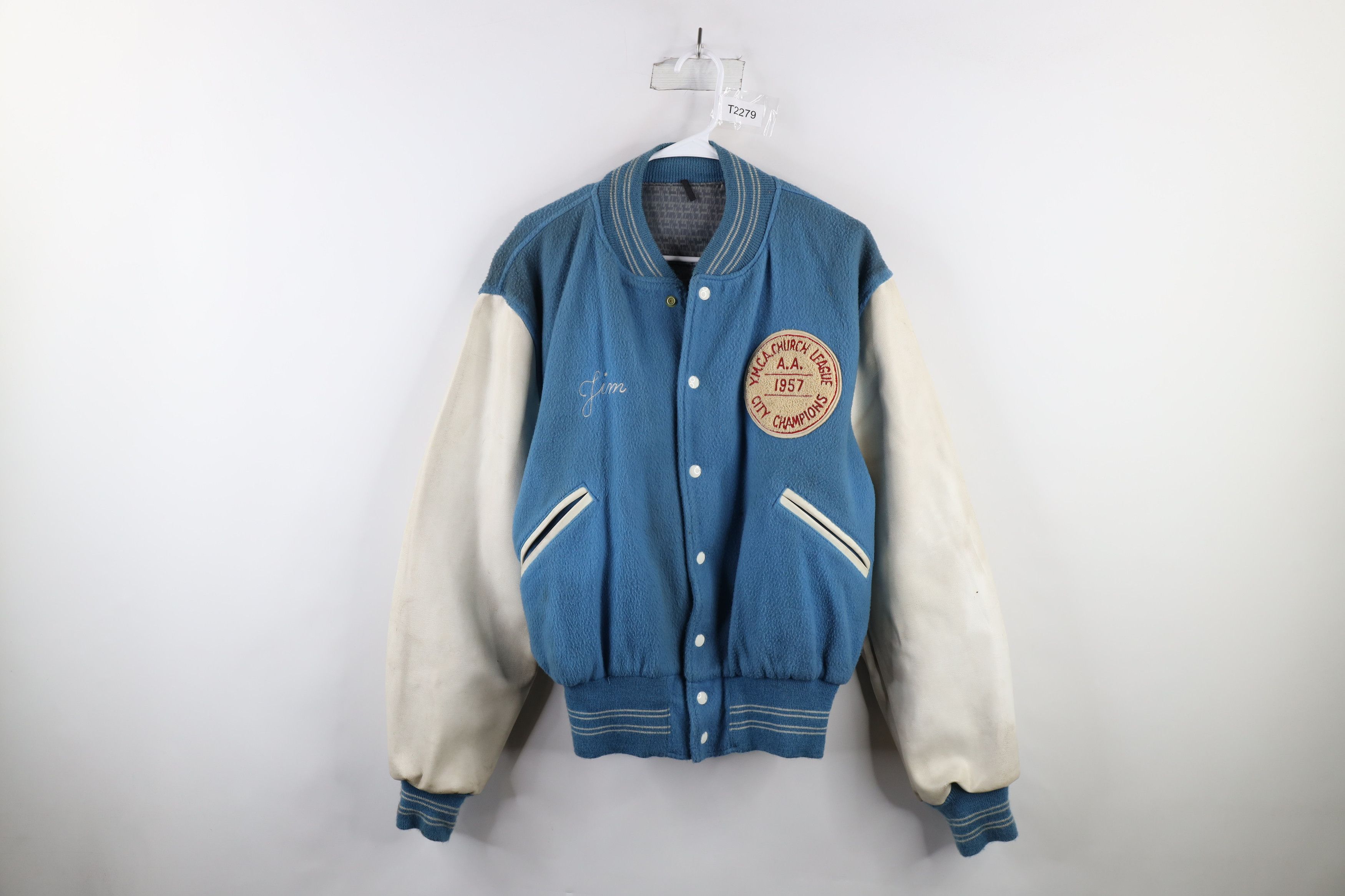 Vintage 50s Butwin Chain Stitch Varsity Letterman Jacket USA