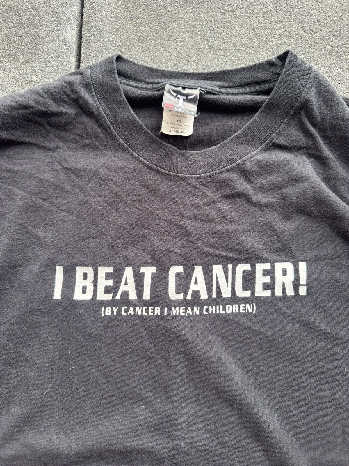 Vintage CRAZY VINTAGE CANCER TEE Size US XL / EU 56 / 4 - 2 Thumbnail