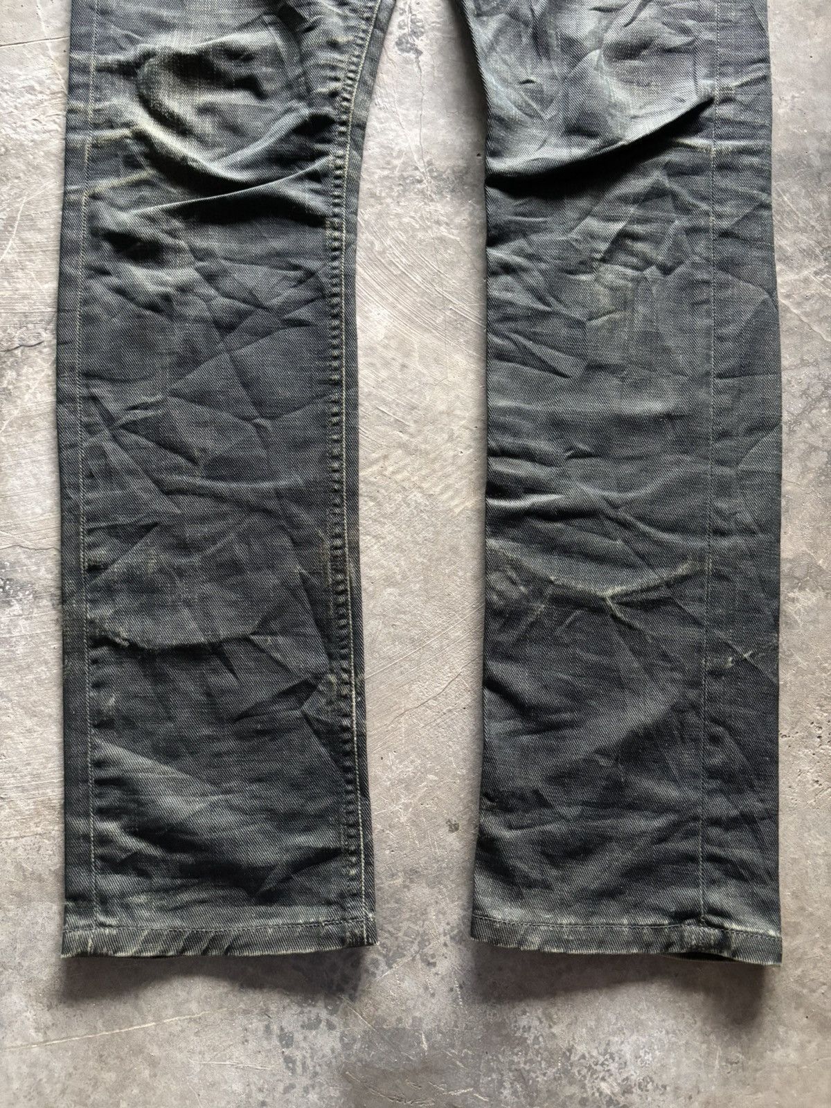 Hysteric Glamour SICK SUPERFINE WASHED WAXED ITALY JEANS HEIDI SLIMANE INSPO Size US 31 - 10 Thumbnail