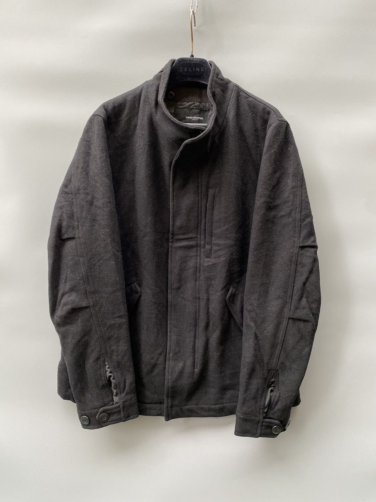 If Six Was Nine × Japanese Brand × NANO universe Avant Garde Wool Jacket Size US S / EU 44-46 / 1 - 1 Thumbnail