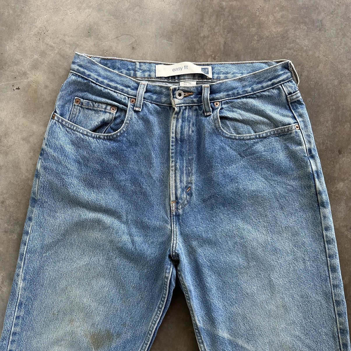 Japanese Brand × Jean × Vintage Vintage Japanese Distressed Faded Raw Denim Jean Pant W32 Size US 32 / EU 48 - 4 Thumbnail