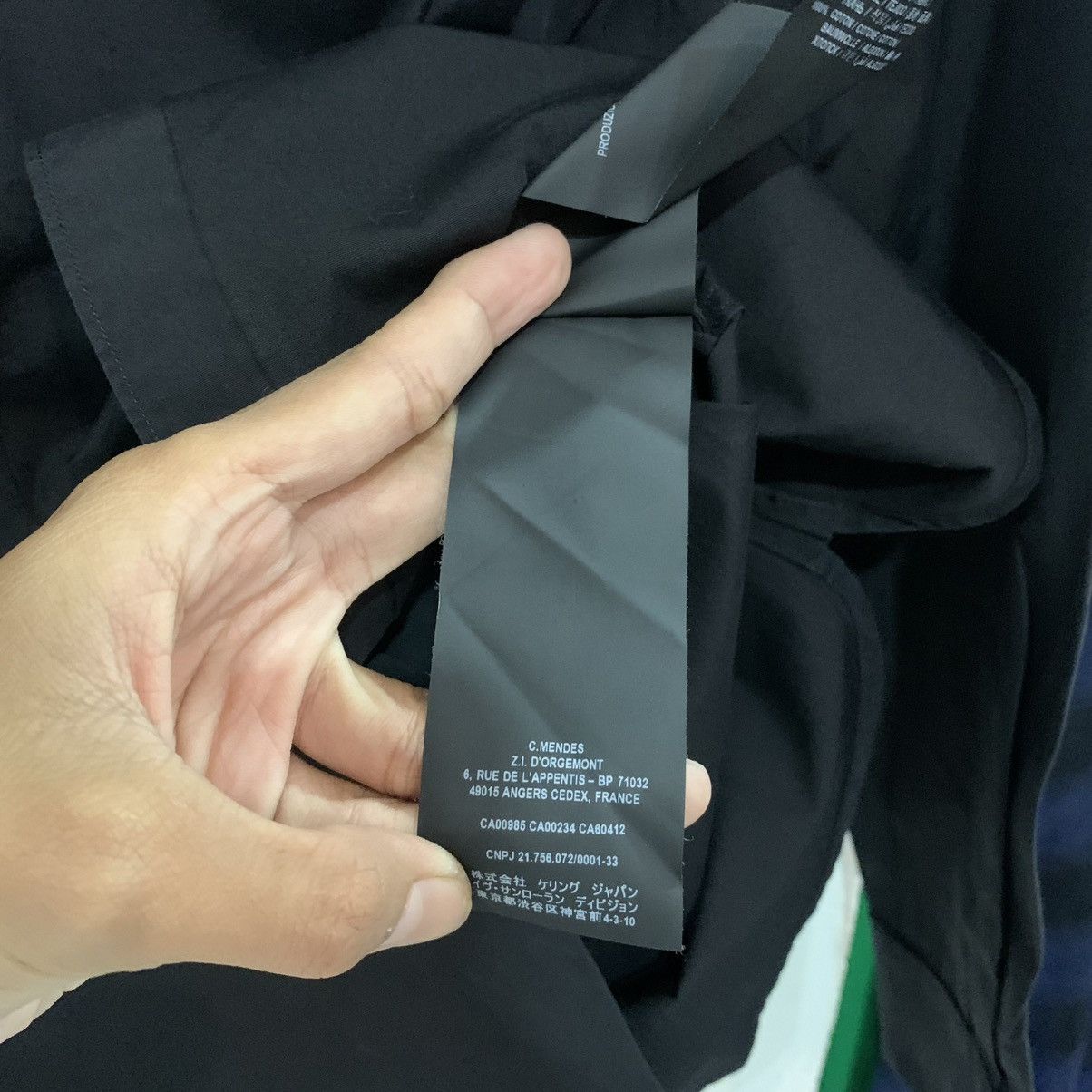Saint Laurent Paris SAINT LAURENT Paris Uniform black button shirt Size US M / EU 48-50 / 2 - 7 Thumbnail
