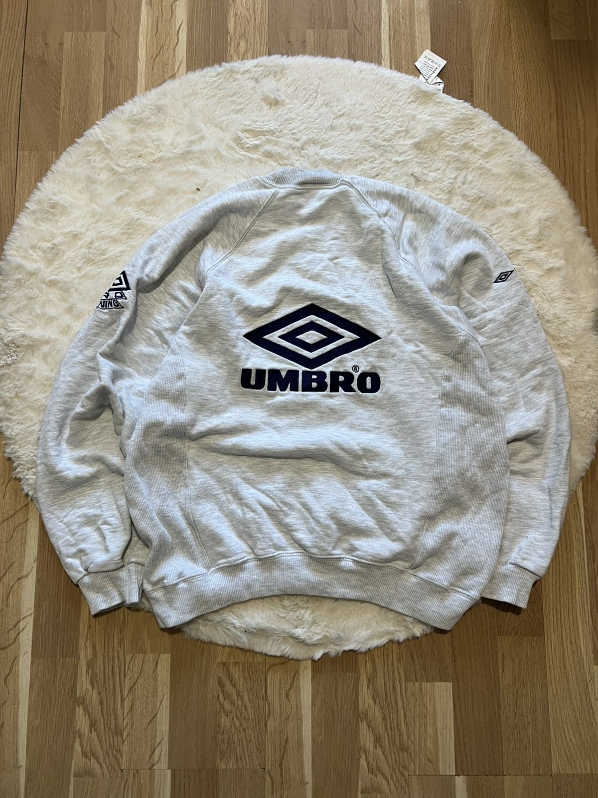 Umbro Umbro vintage sweatshirt gray big logo 90s oversized Size US L / EU 52-54 / 3 - 5 Thumbnail