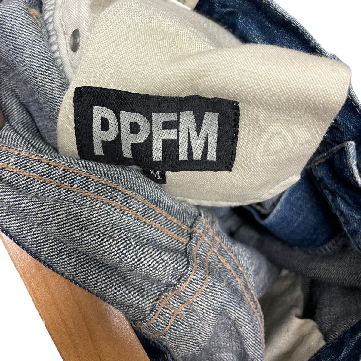 Japanese Brand × PPFM Ppfm double layered floral denim Size US 30 / EU 46 - 4 Thumbnail