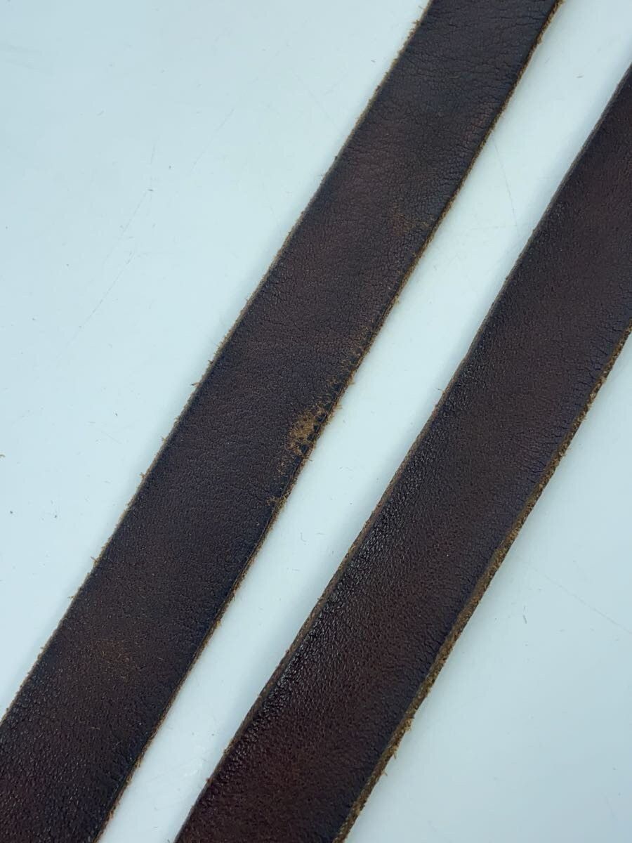 Taiga Takahashi Brown Leather Hickok Belt Size ONE SIZE - 5 Thumbnail