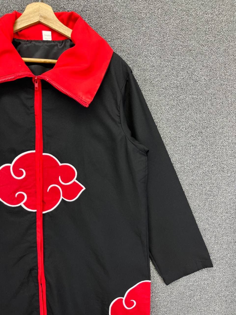 Anime Naruto Akatsuki Japanese Anime Cosplay Long Jacket Size US M / EU 48-50 / 2 - 5 Thumbnail