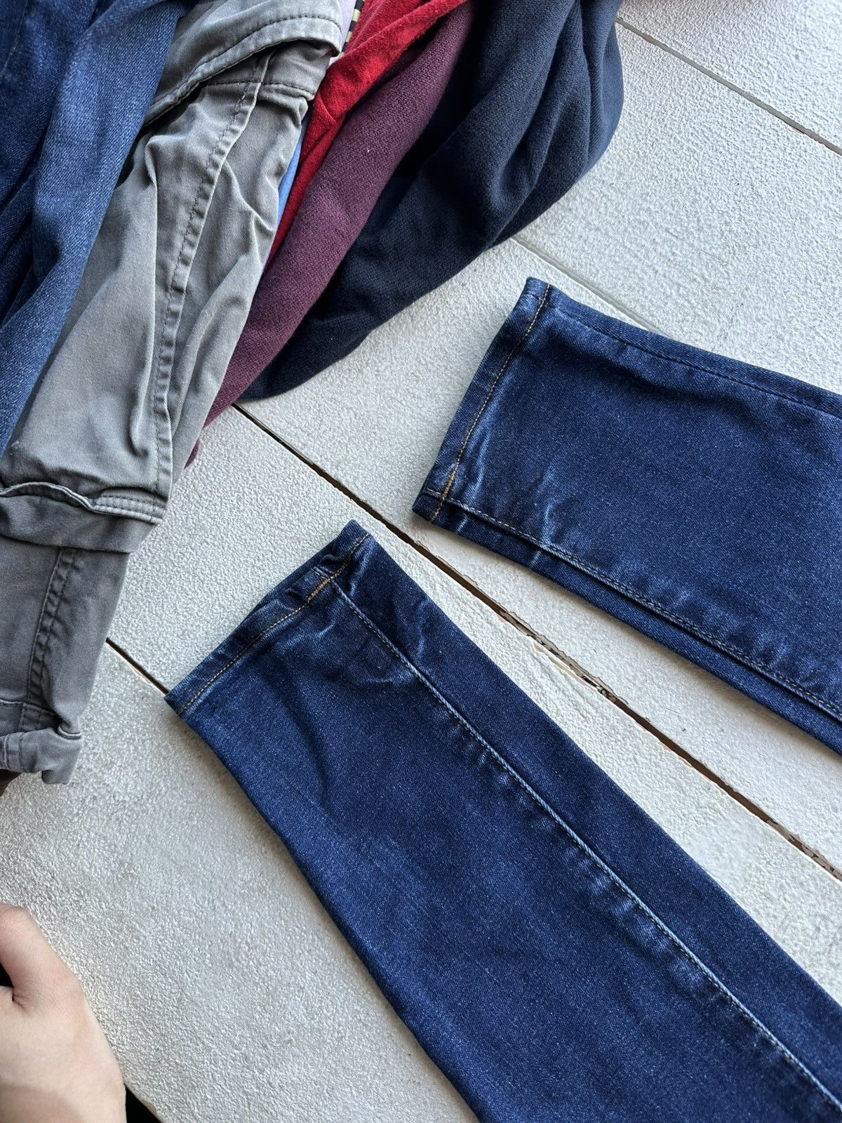 G-Star VNTG🚨G STAR RAW Jeans Washed Distressed Denim y2k Size 23" - 4 Thumbnail