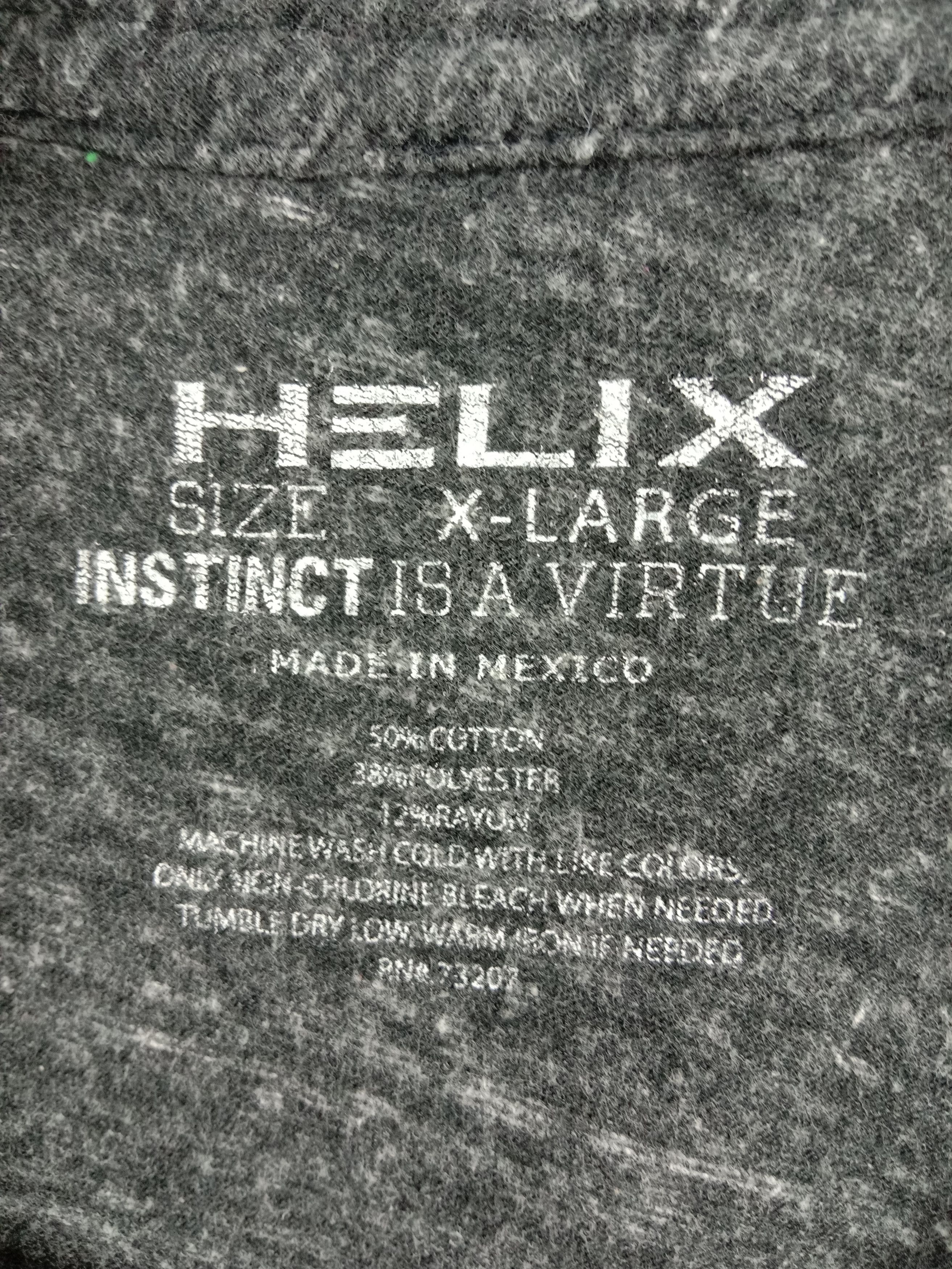 Helix Vintage Helix Skull Graphic Genuine Apparel T Shirt Size US XL / EU 56 / 4 - 6 Thumbnail