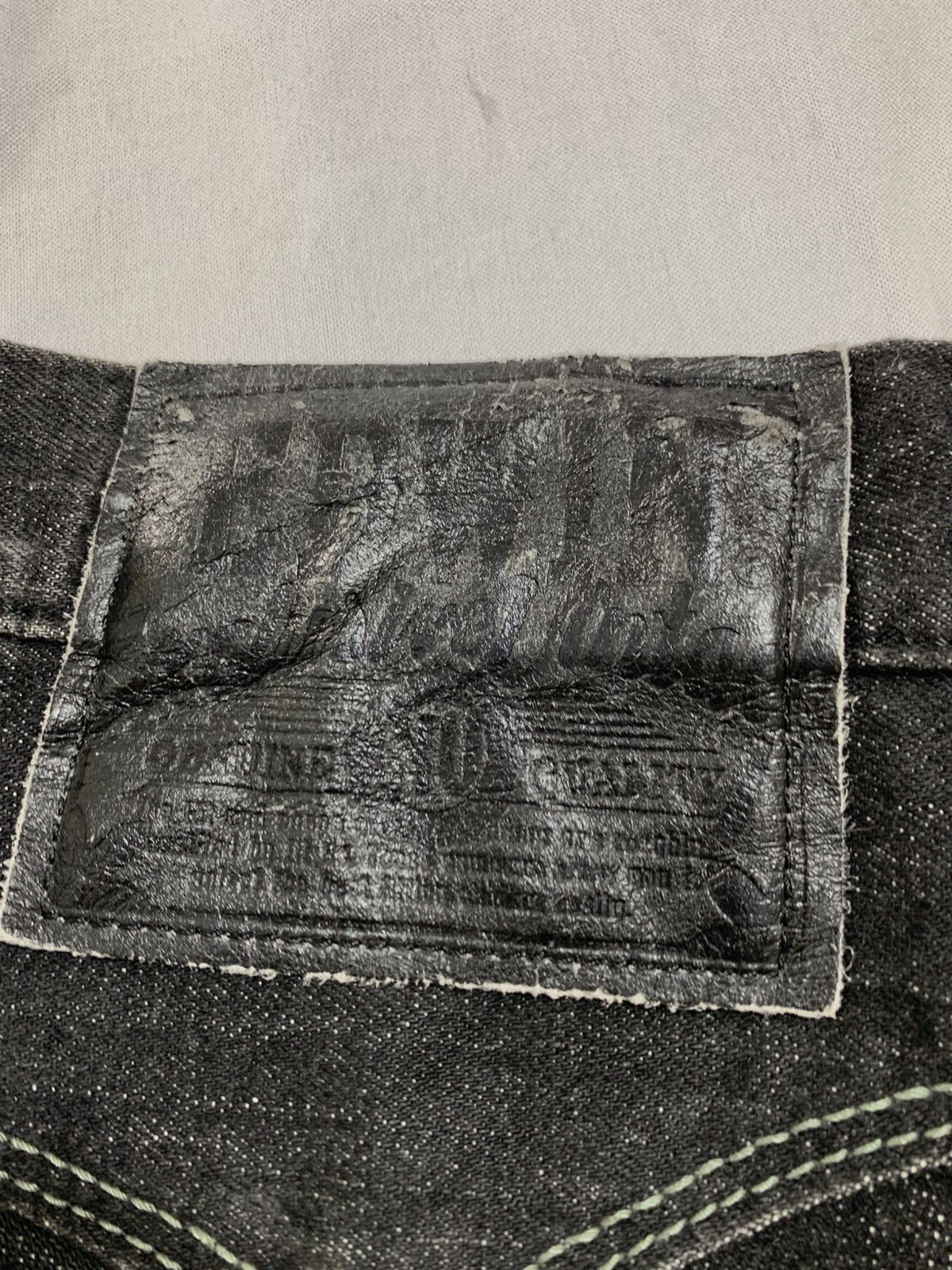 Edwin Vintage edwin stone black mid flare jeans strapes pocket Size US 32 / EU 48 - 9 Thumbnail