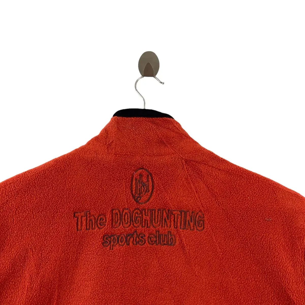 Vintage Vintage THE DOGHUNTING SPORTS CLUB Fleece Vest Size L / US 10 / IT 46 - 6 Thumbnail