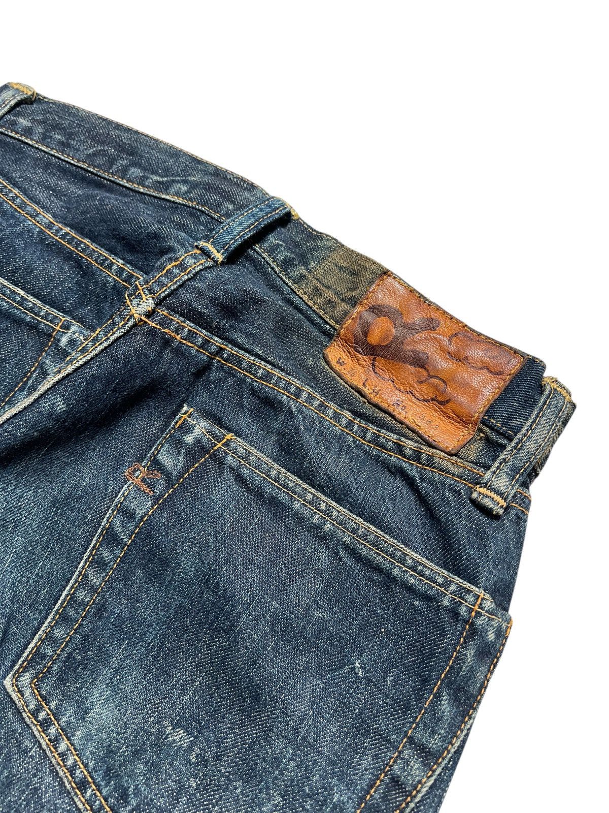 45rpm 45rpm By Kapital Kiro Hirata Selvedge Denim Pants Size US 26 / EU 42 - 12 Thumbnail