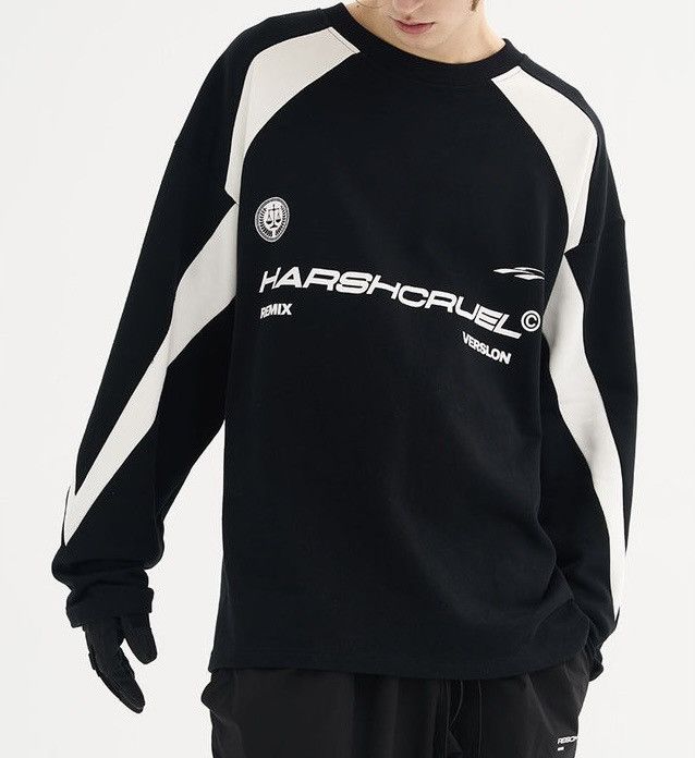 Japanese Brand × Vintage Avant garde retro fashion racer long sleeve shirt Size US M / EU 48-50 / 2 - 3 Thumbnail