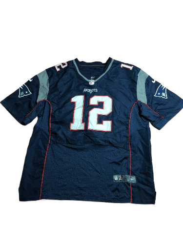 Nike Nike NFL New England Patriots Tom Brady #12 Football Jersey Size US XXL / EU 58 / 5 - 1 Thumbnail