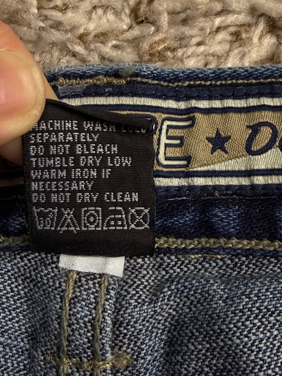 Enyce ENYCE Baggy Jeans Y2K Hip Hop Panel Seam Faded Denim Size US 36 / EU 52 - 10 Thumbnail