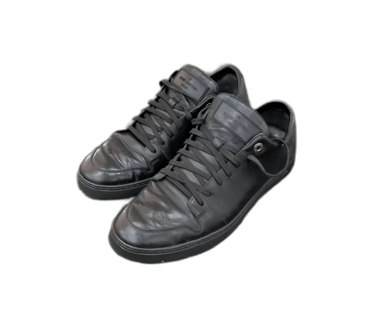 Louis Vuitton Louis Vuitton Black Sneakers Size 40-2507 Size US 8 / EU 41 - 1 Thumbnail