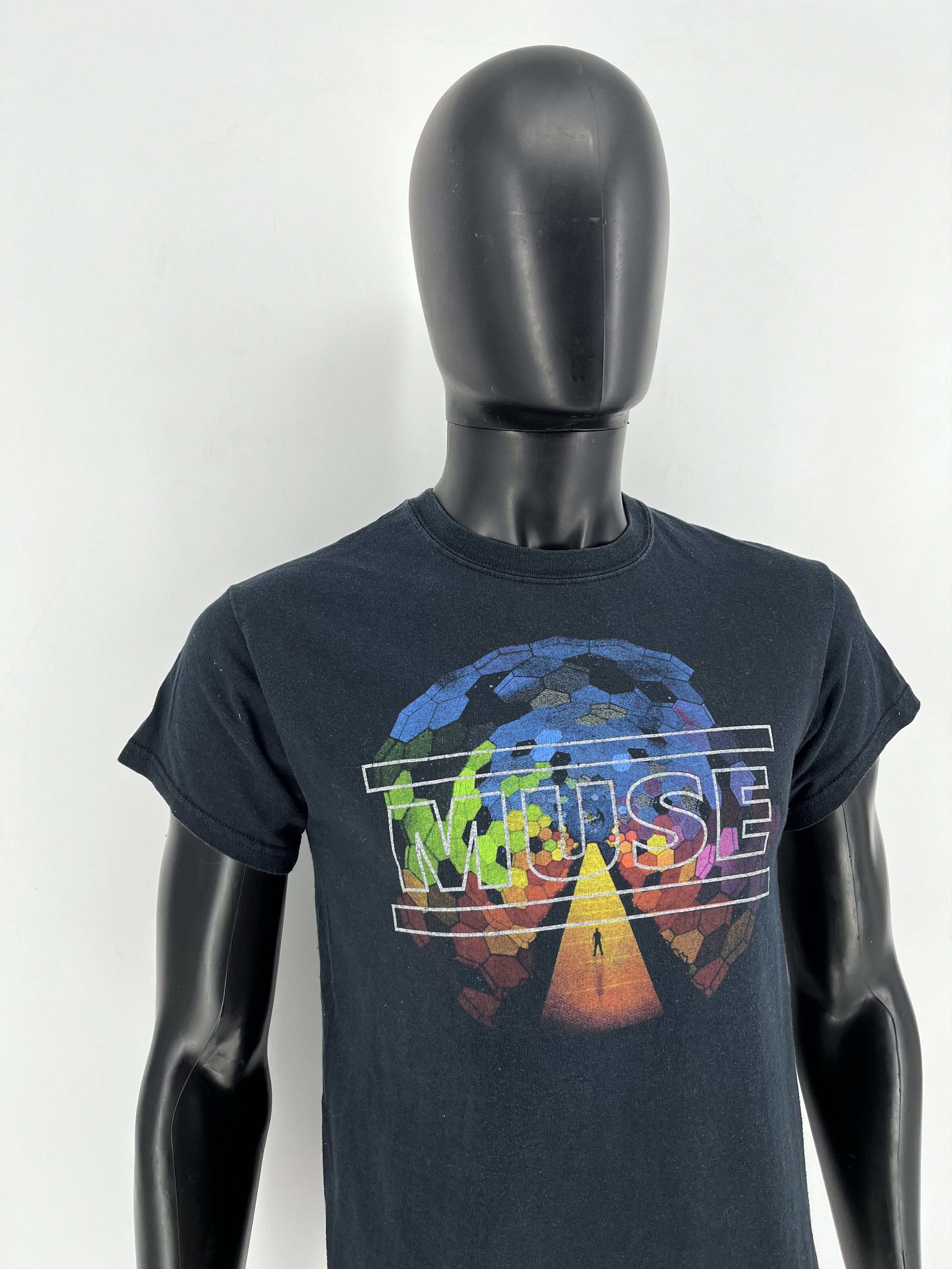 Band Tees Muse The Resistance T Shirt XL Blue 2010 Tour Concert Tee Size US S / EU 44-46 / 1 - 3 Thumbnail