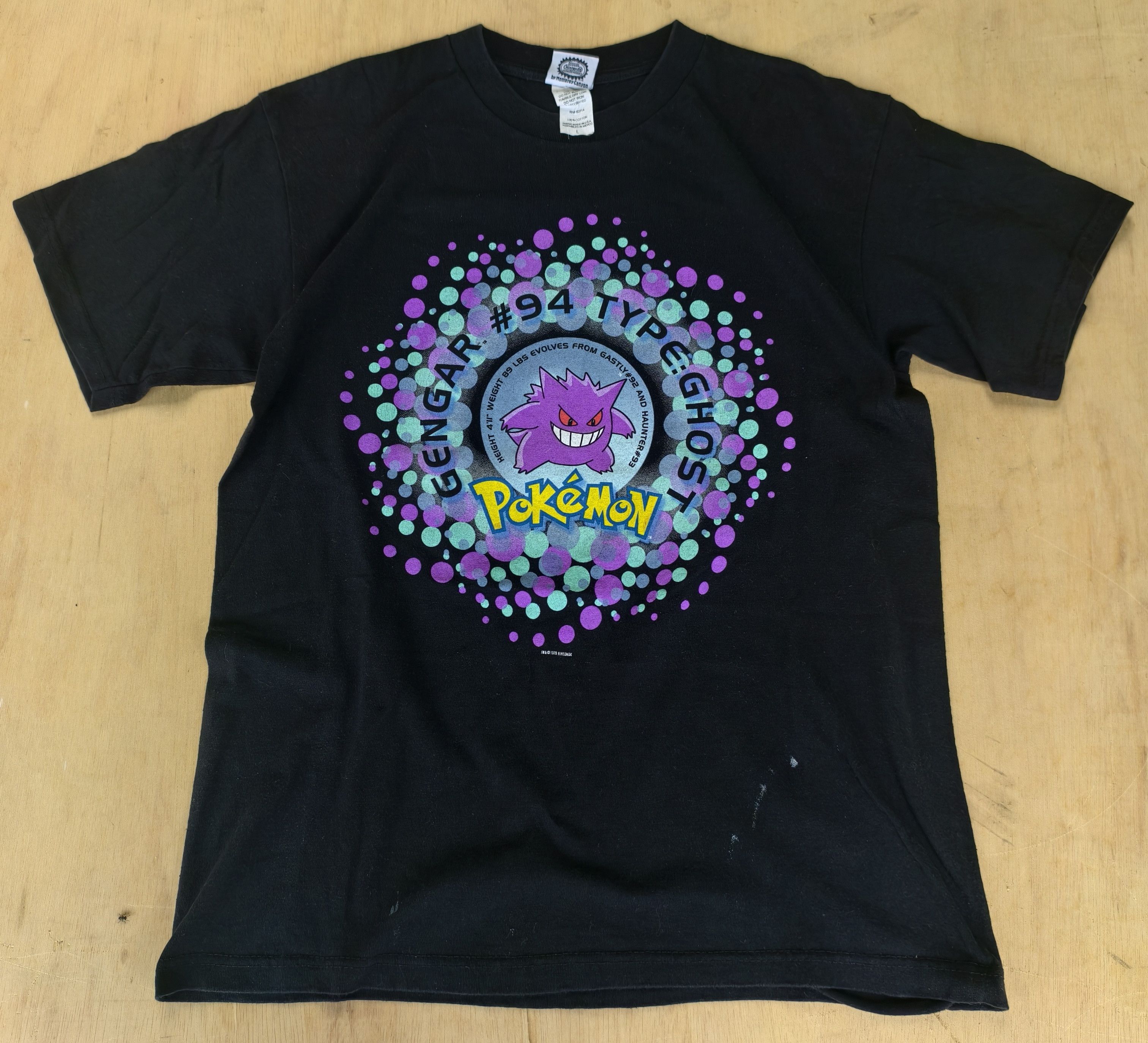 Pokemon Vtg pokemon Gengar (youth) Size US L / EU 52-54 / 3 - 1 Thumbnail