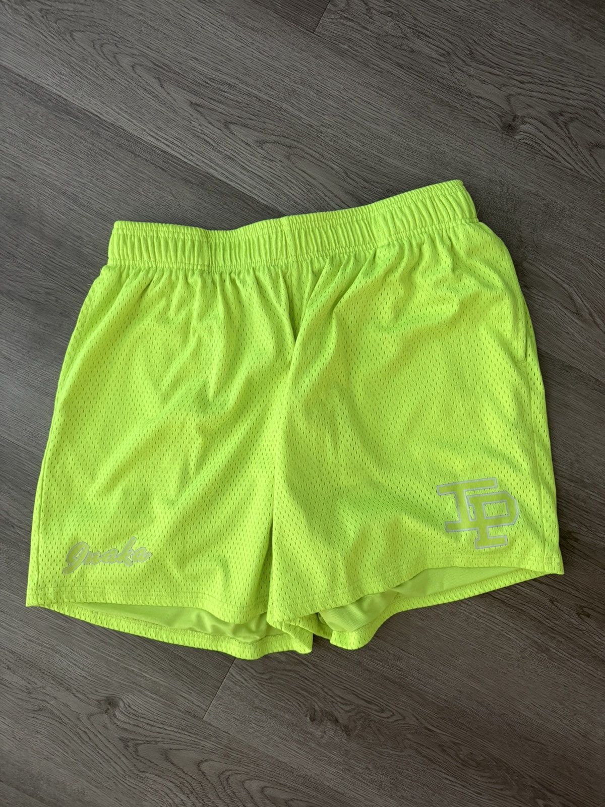 Vintage Neon Inaka Power Shorts XXL Size US 38 / EU 54 - 1 Thumbnail