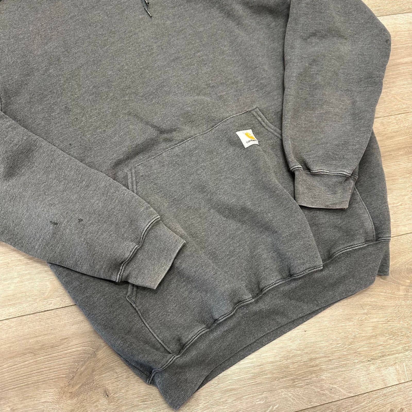 Carhartt charcoal gray Carhartt pullover hoodie Sweater Size US M / EU 48-50 / 2 - 6 Thumbnail