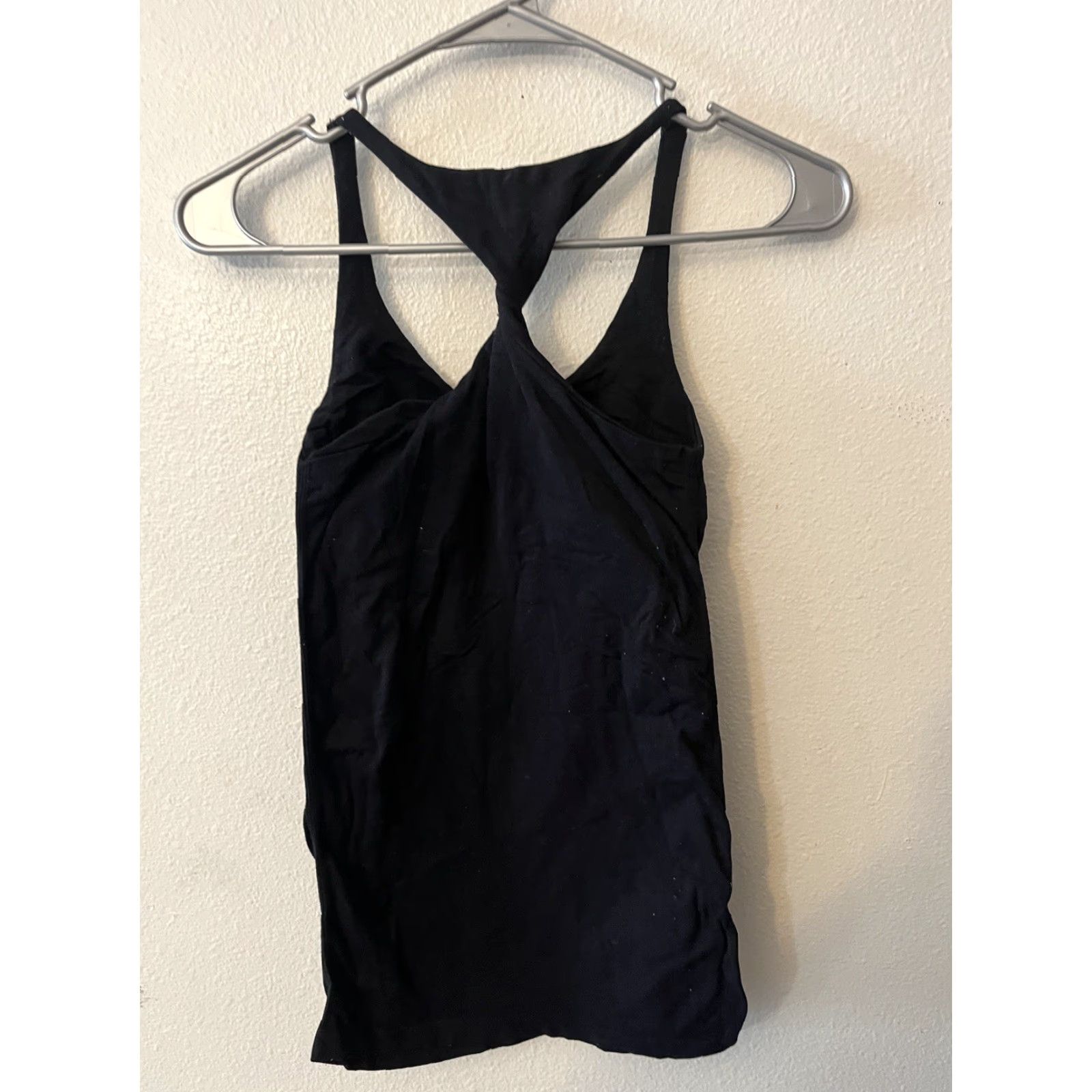 Bebe VINTAGE bebe Black Tank Top Lace Sleeveless Round Neck Shirt Womens XS/S Made in USA Gothic Romantique Size S / US 4 / IT 40 - 3 Thumbnail