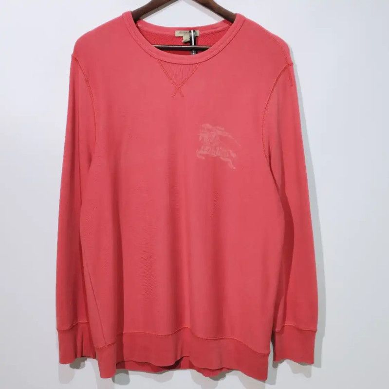 Burberry Burberry Deep Pink Cotton Women's Sweatshirt Size S / US 4 / IT 40 - 1 Thumbnail