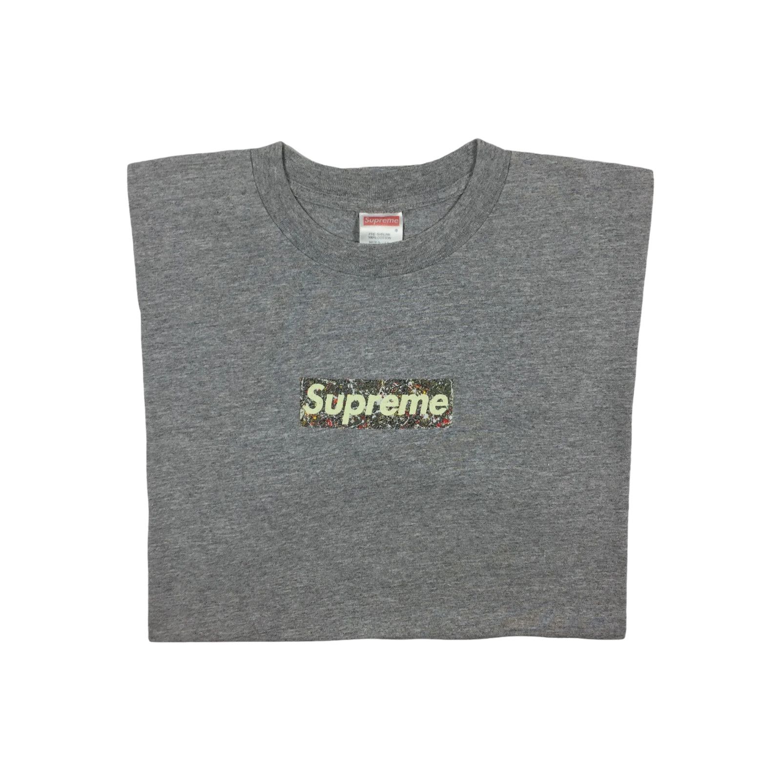 supreme　　1999  Pollock Box Logo Tee Supreme Jackson Pollock Box Logo tee 1999 L | eBay