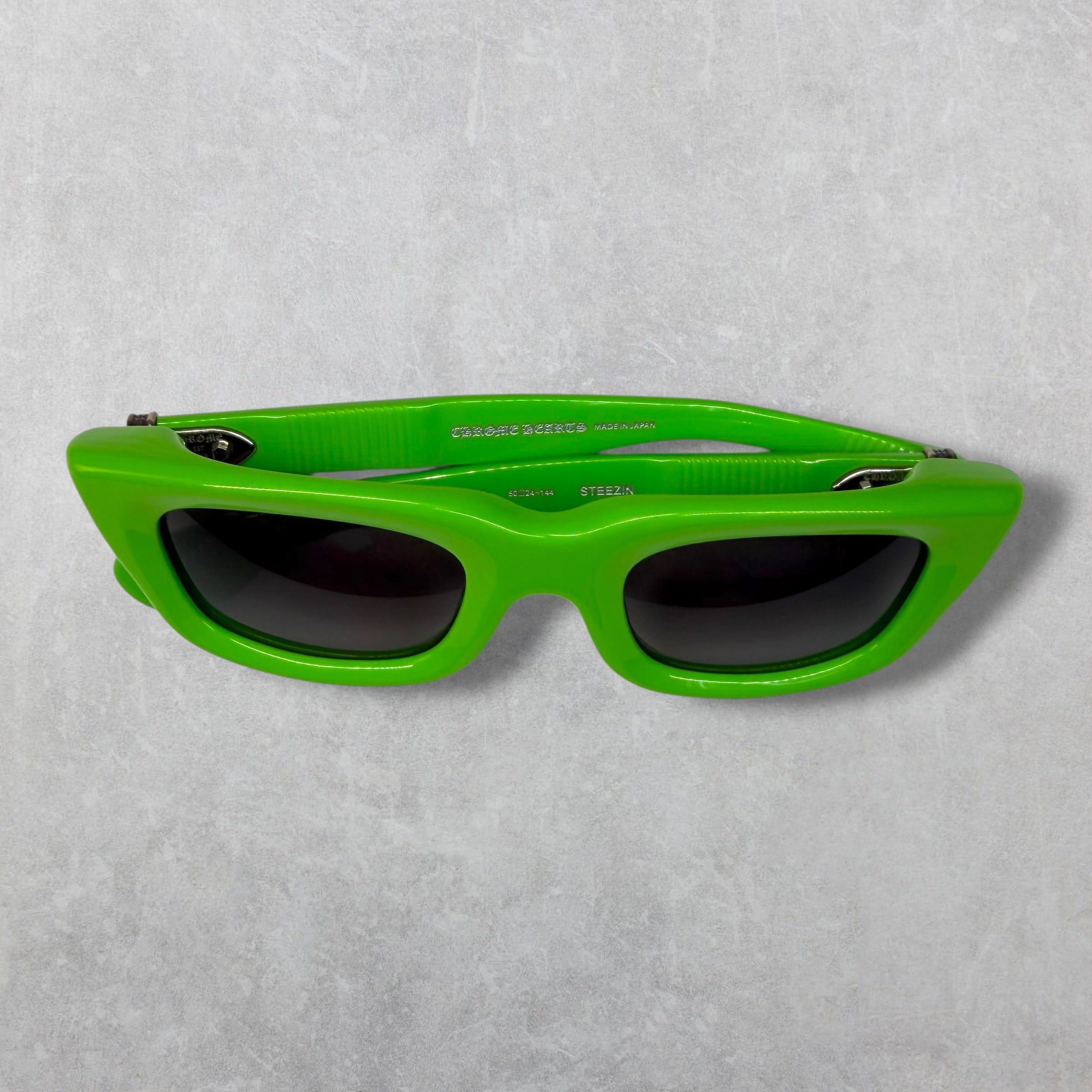 Chrome Hearts Chrome Hearts Steezin Green Sunglasses Size ONE SIZE - 5 Thumbnail