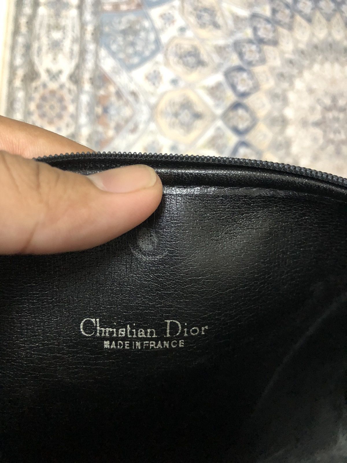 Christian Dior Monsieur Vintage Christian Dior Monogram Clutch Bag Black Size ONE SIZE - 19 Thumbnail