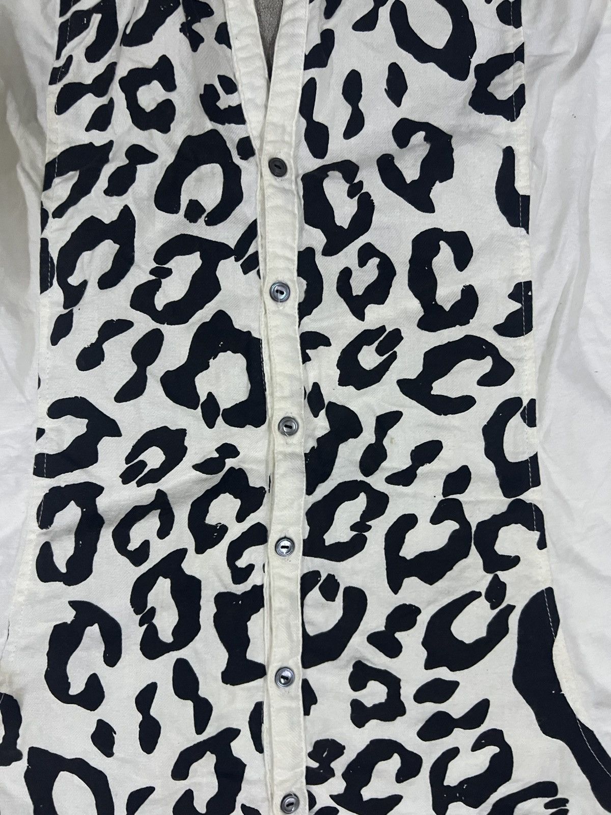 KMRii KMRii Archival Leopard Print Draped shirt Size US L / EU 52-54 / 3 - 11 Thumbnail