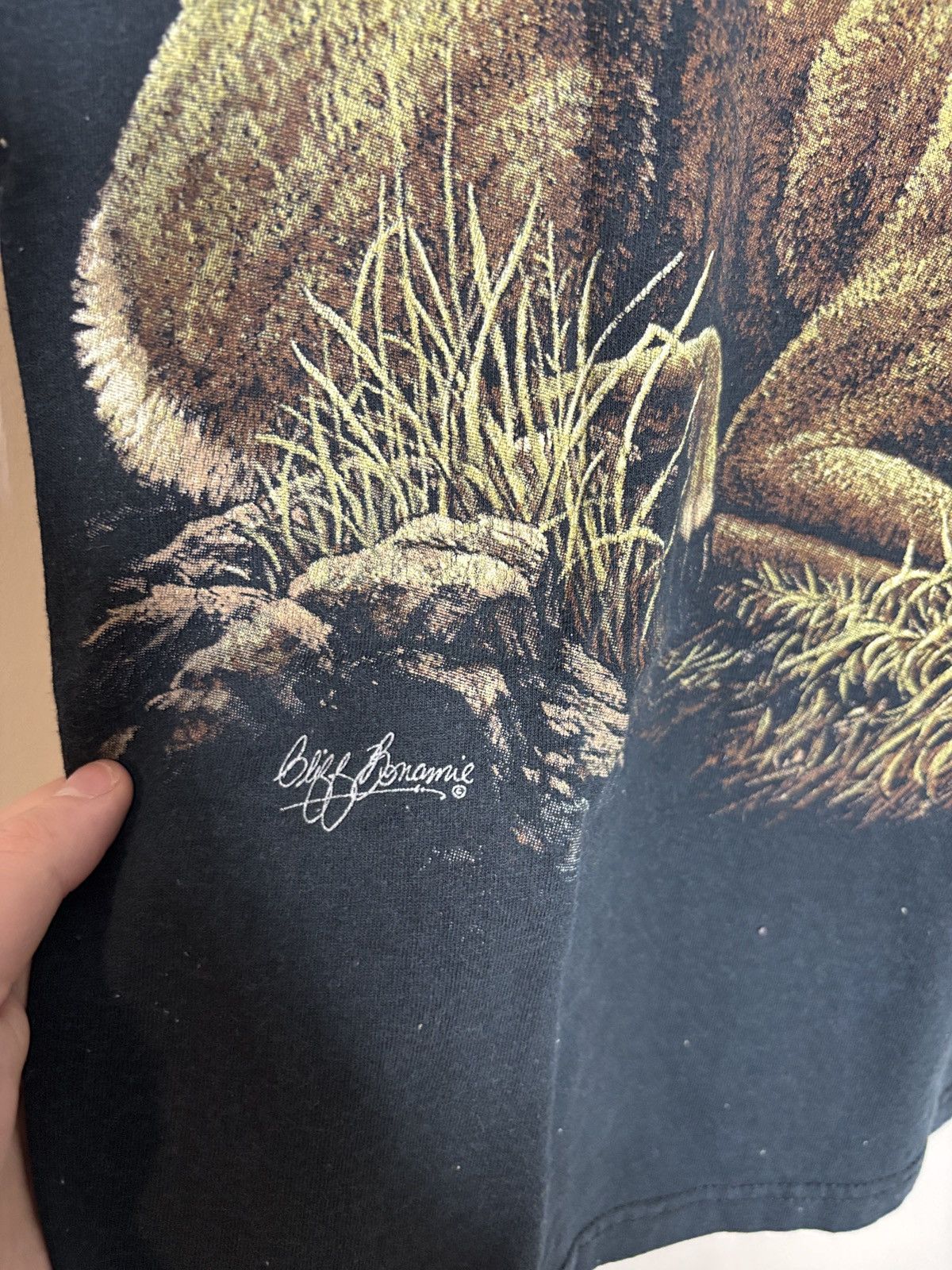 Vintage Vintage Y2K Mule Deer Hunting Graphic Tee Small Size US S / EU 44-46 / 1 - 2 Thumbnail