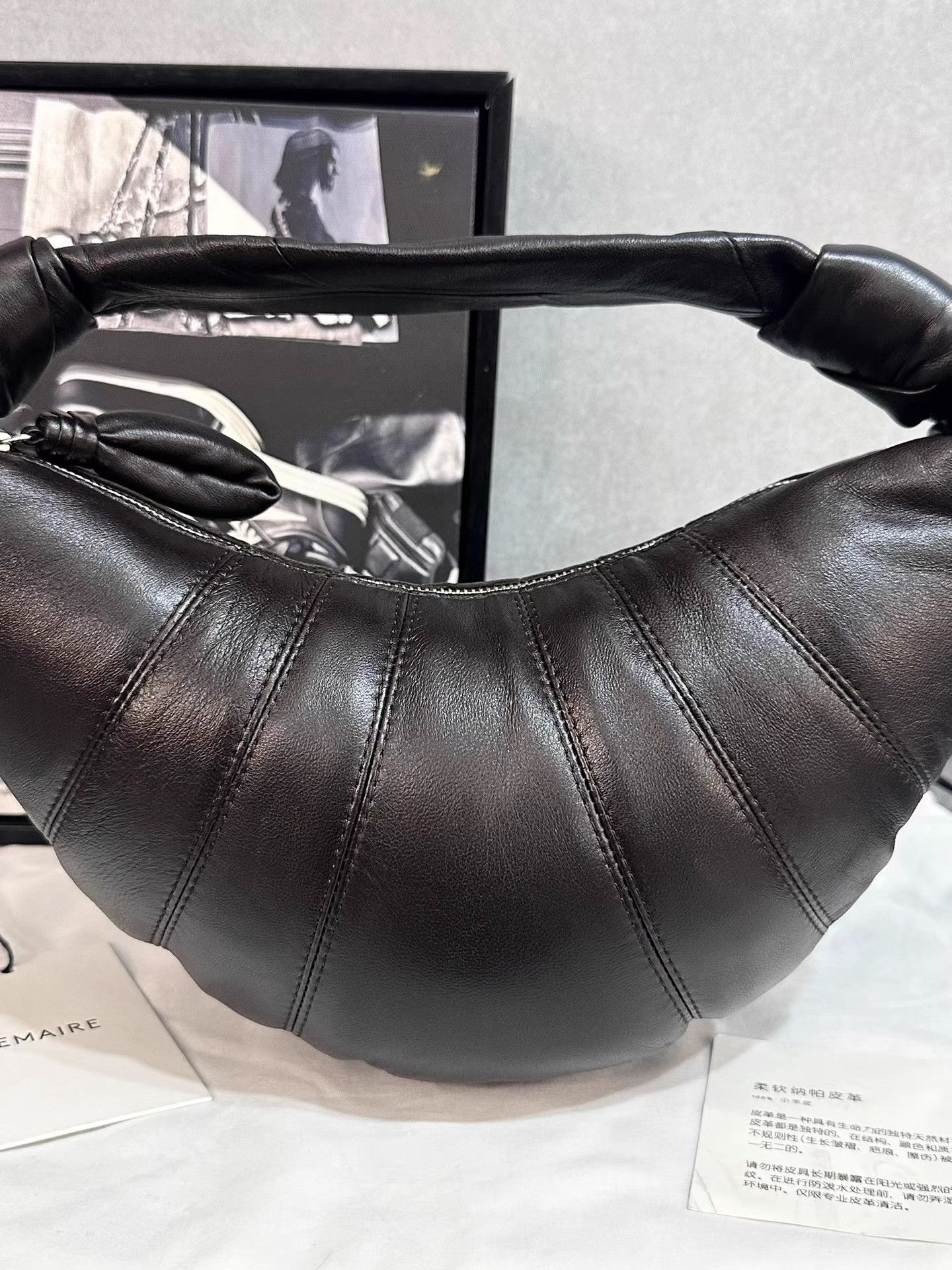 Lemaire Lemaire 25SS Mini Fortune Croissant Bag K34 Size ONE SIZE - 4 Thumbnail
