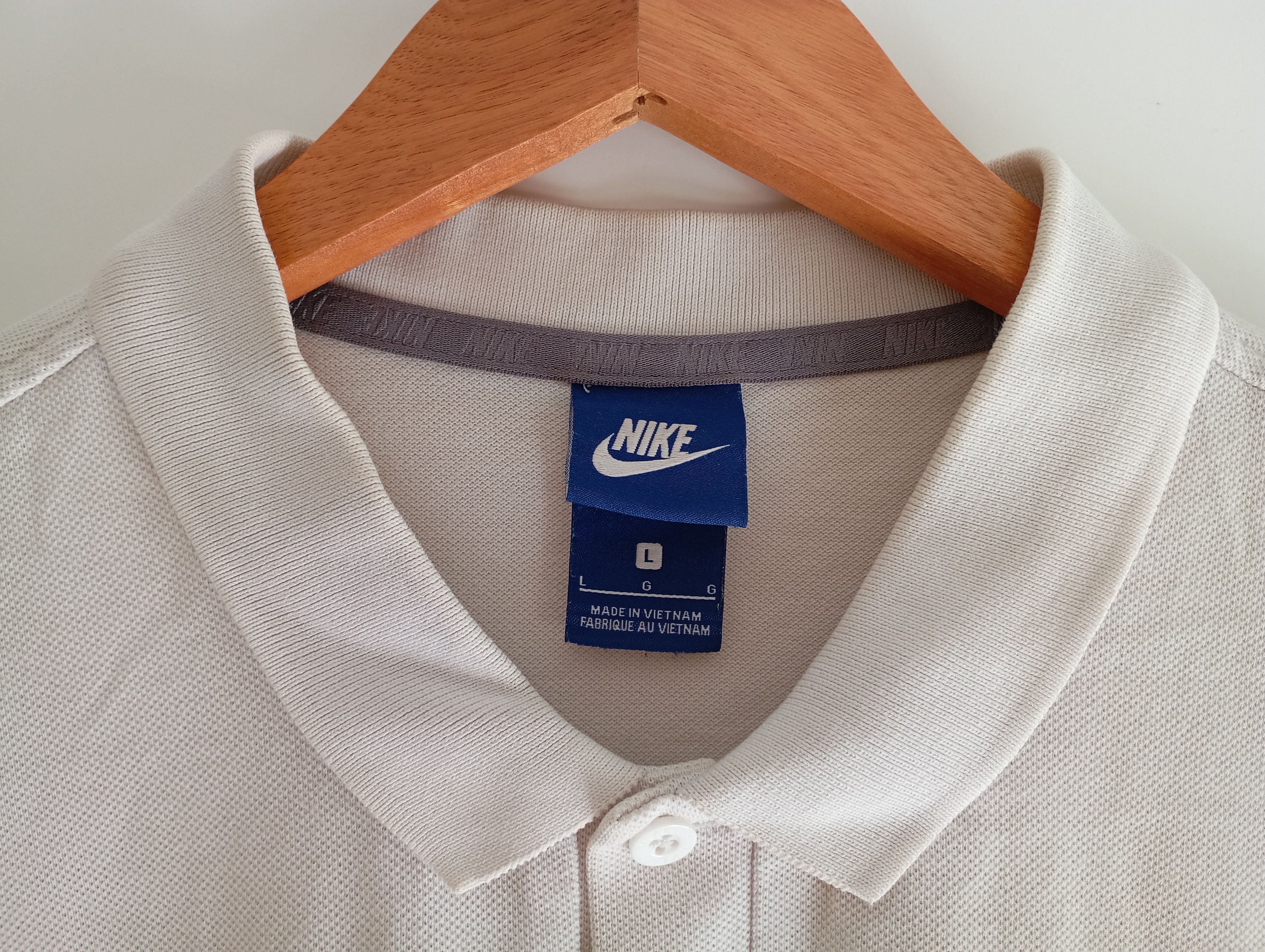 Nike × Vintage Nike Polo Distressed Style 90s Y2k L Size US L / EU 52-54 / 3 - 3 Thumbnail