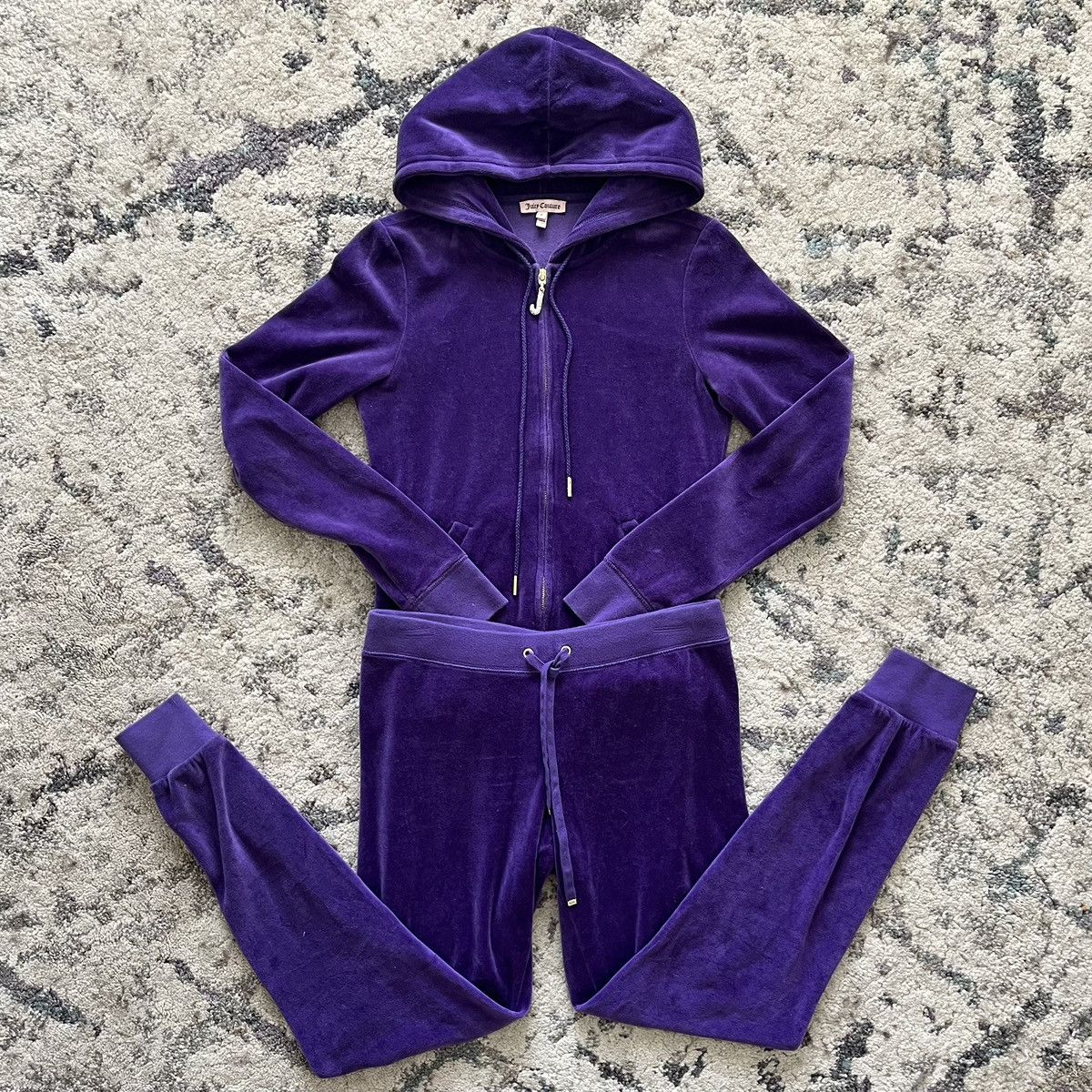 image of Y2K Juicy Couture Tracksuit in Purple, Women's (Size 26)