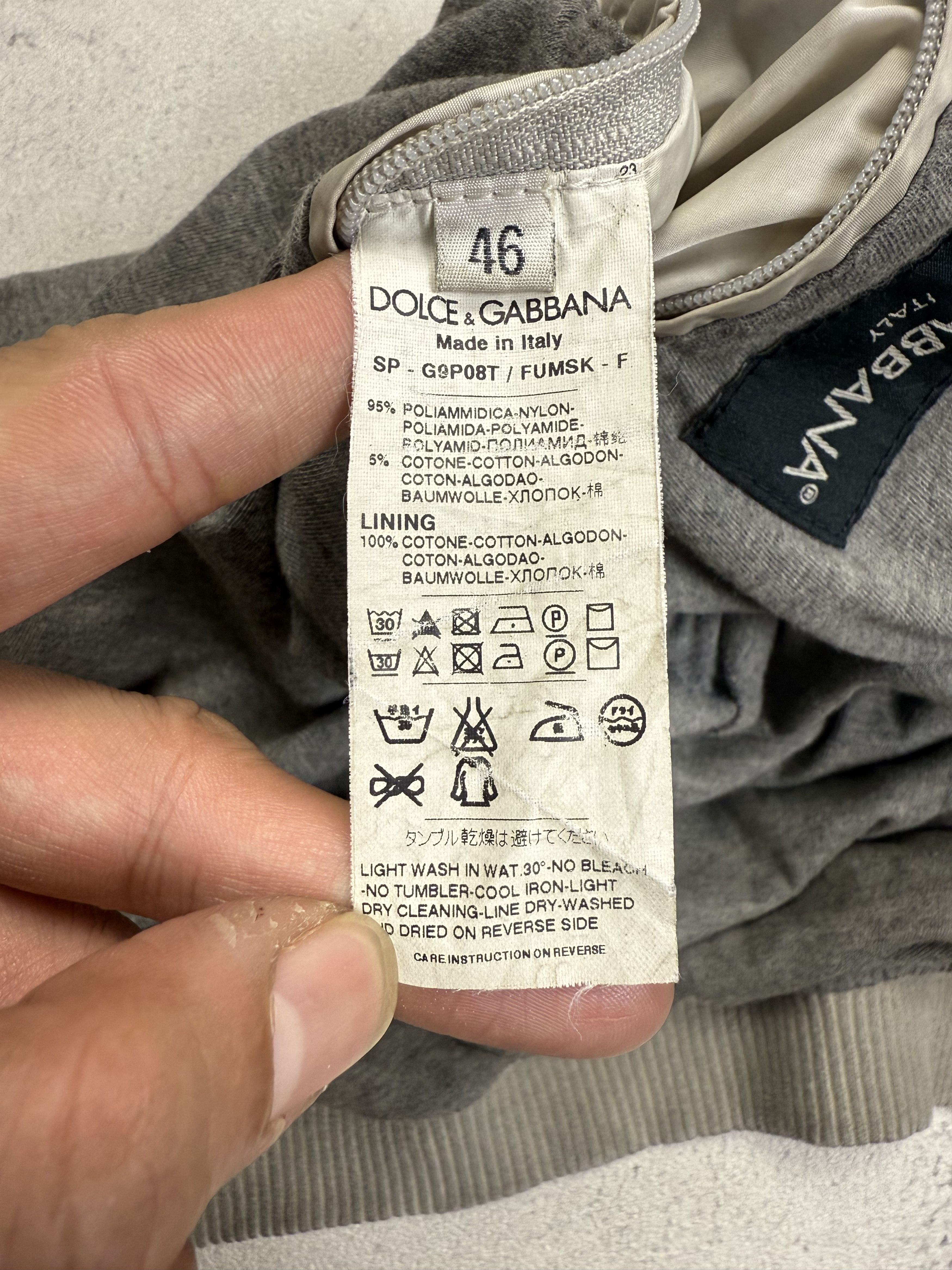 Dolce & Gabbana Dolce & Gabbana Jacket D&G Size US S / EU 44-46 / 1 - 14 Thumbnail