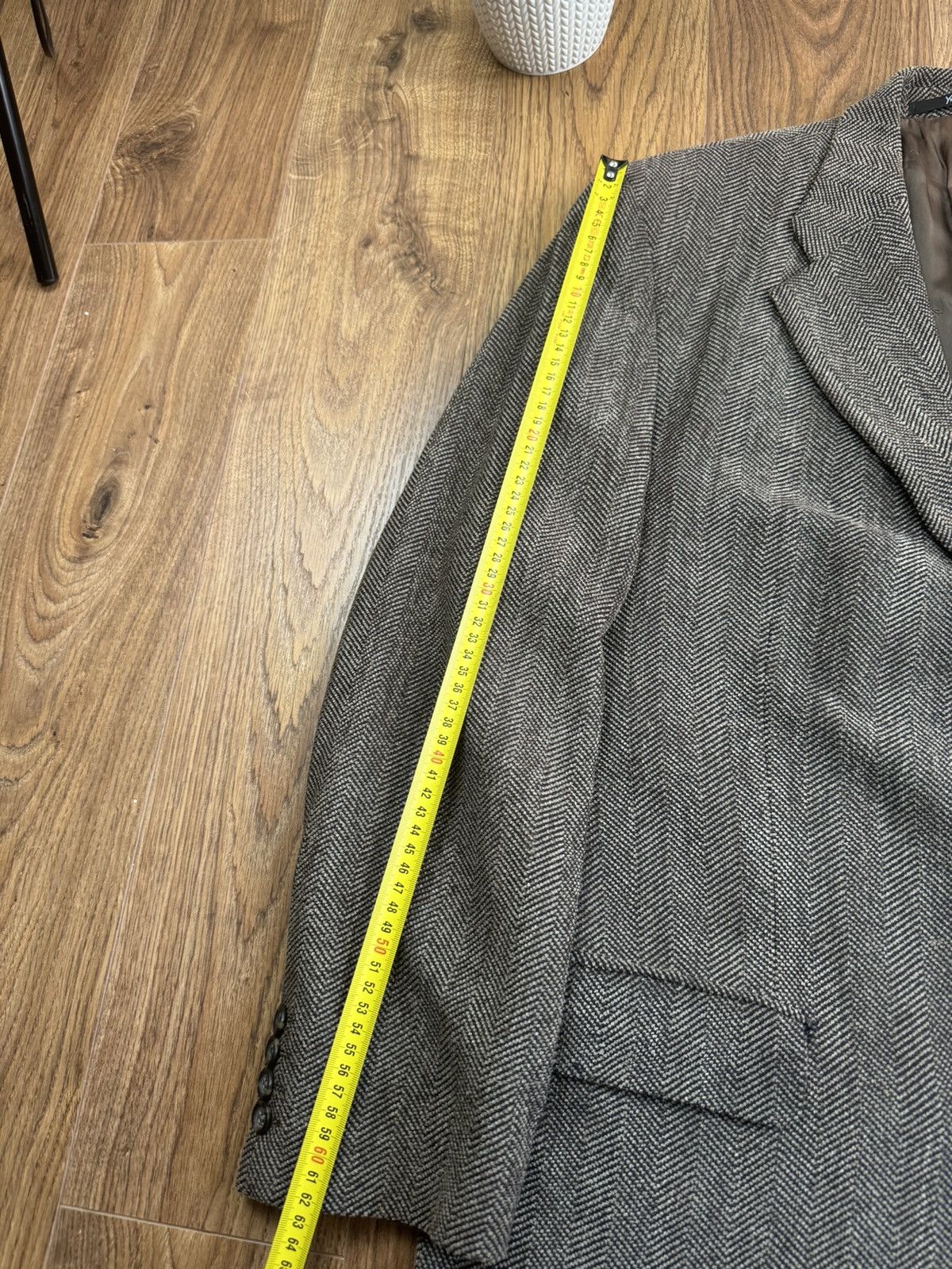Yves Saint Laurent Vintage wool blazer Yves Saint Laurent original luxury item Size 50L - 5 Thumbnail