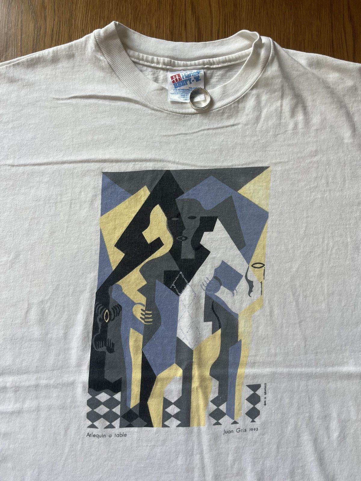 Arts & Science Vintage Arlequin a table by Juan Gris 1993’s Tshirt Size US L / EU 52-54 / 3 - 5 Thumbnail