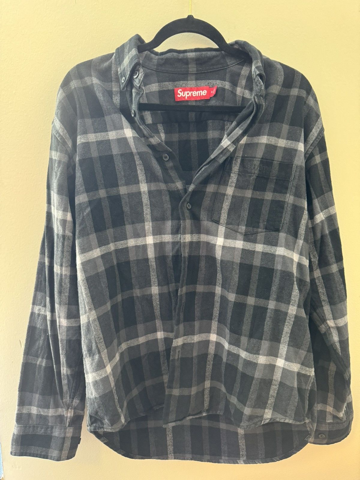 Supreme Flannel Shirt | Grailed